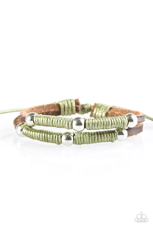 Paparazzi Bracelet ~ Tell It HIKE It Is - Green