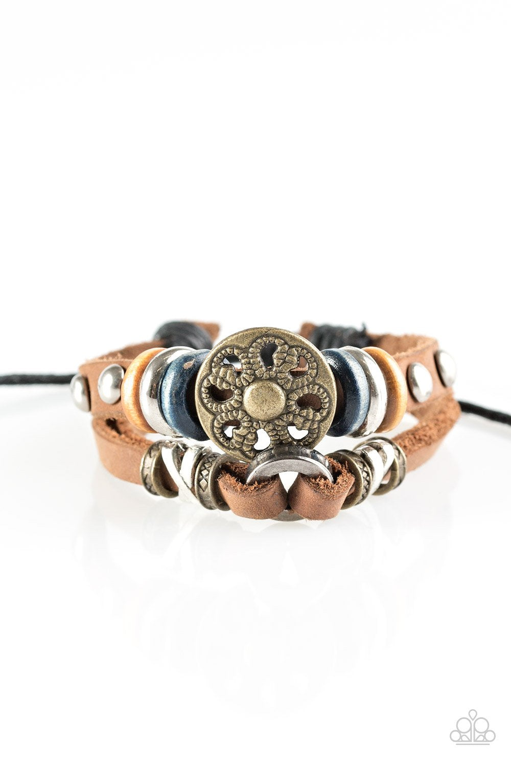 Paparazzi Bracelet ~ Happy Hiker - Brown