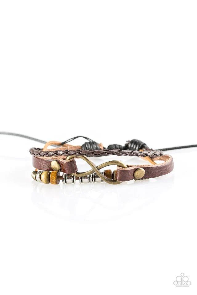 Paparazzi Bracelet ~ Forest Quest - Brown