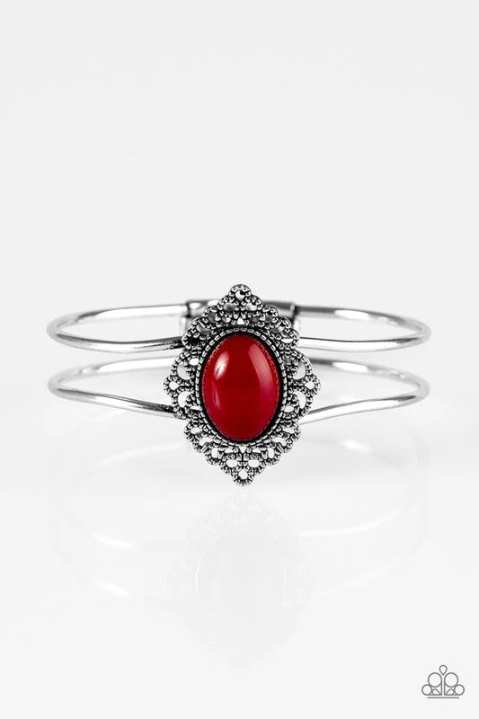 Paparazzi Bracelet ~ Royal Bohemian - Red