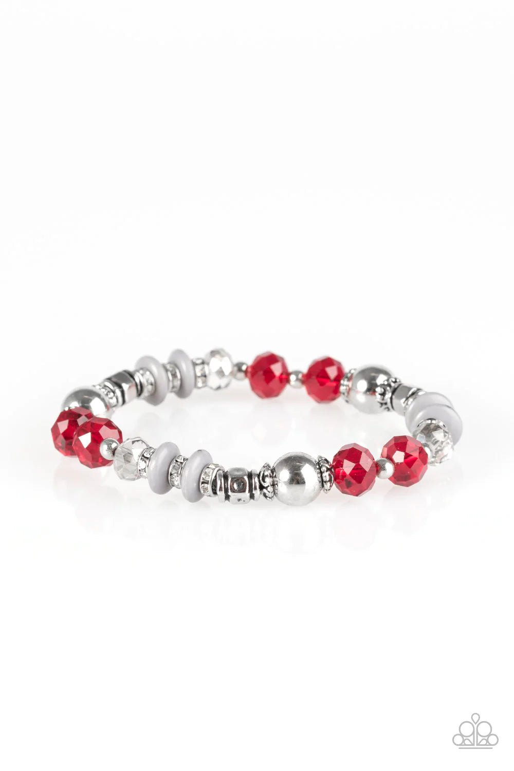 Paparazzi Bracelet ~ Royal Riviera - Red