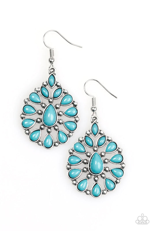 Paparazzi Earring ~ Wild Is My Favorite Color - Blue