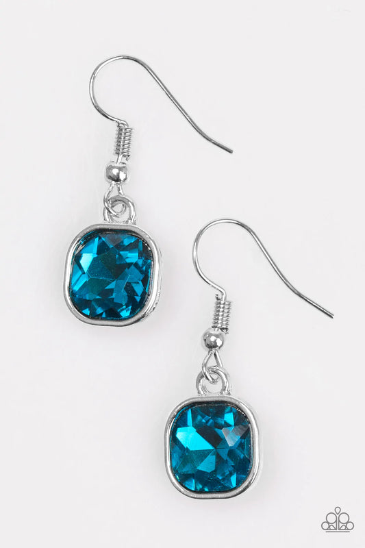 Paparazzi Earring ~ Everlasting Shine - Blue