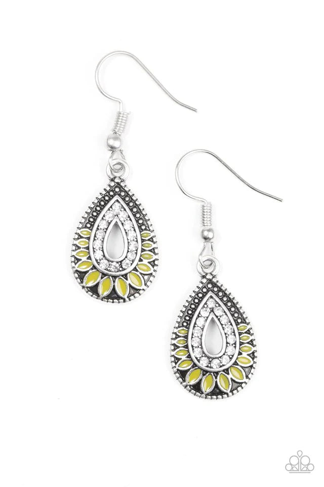 Pendiente Paparazzi ~ Atardeceres en South Beach - Verde