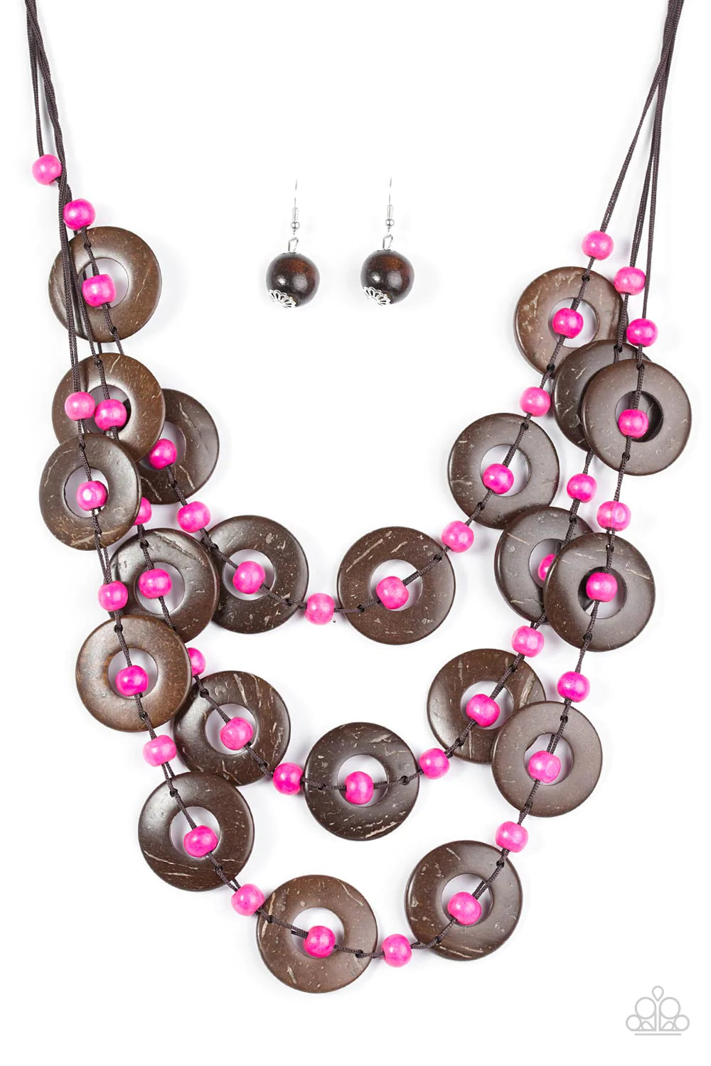 Paparazzi Necklace ~ Bora Bora Beauty - Pink