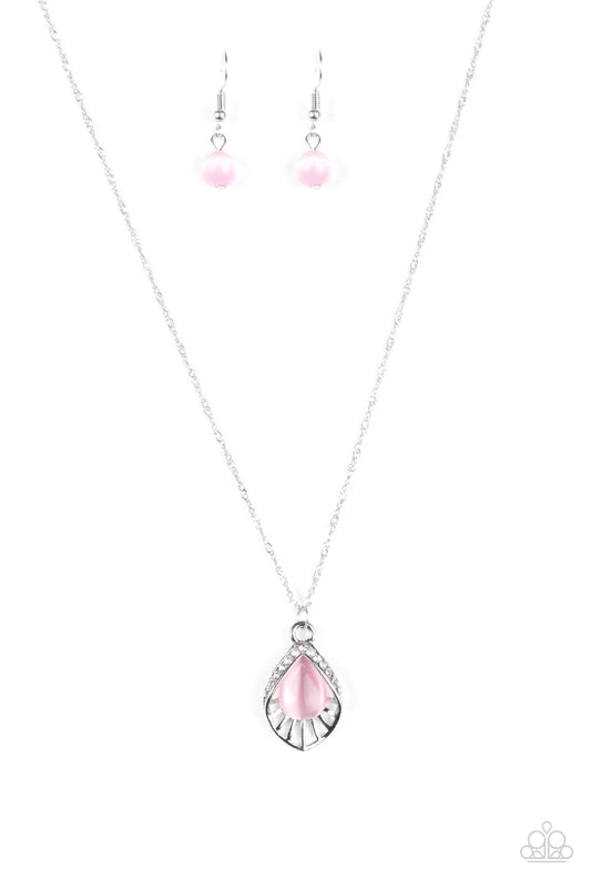 Paparazzi Necklace ~ Cherished Treasure - Pink