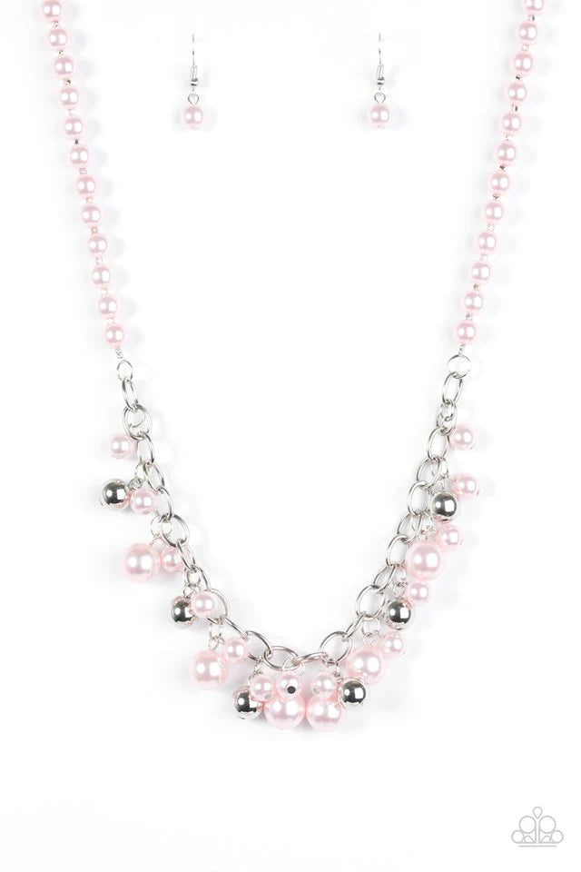 Paparazzi Necklace ~ Classically Celebrity - Pink