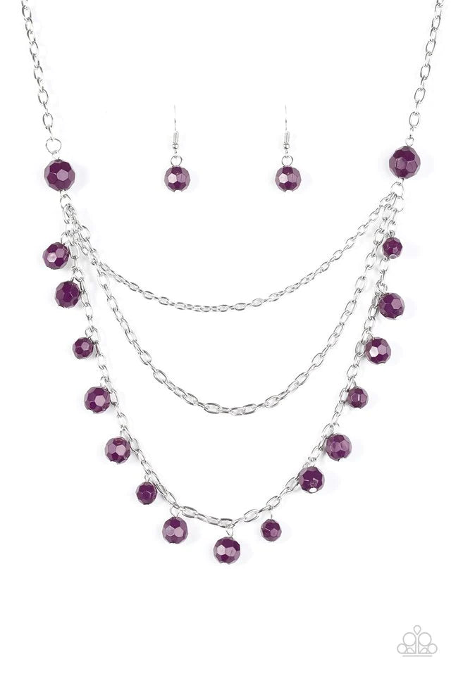 Paparazzi Necklace ~ You The GLAM! - Purple