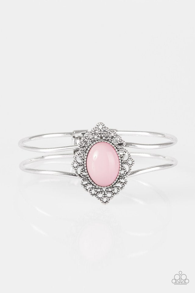 Paparazzi Bracelet ~ Royal Bohemian - Pink