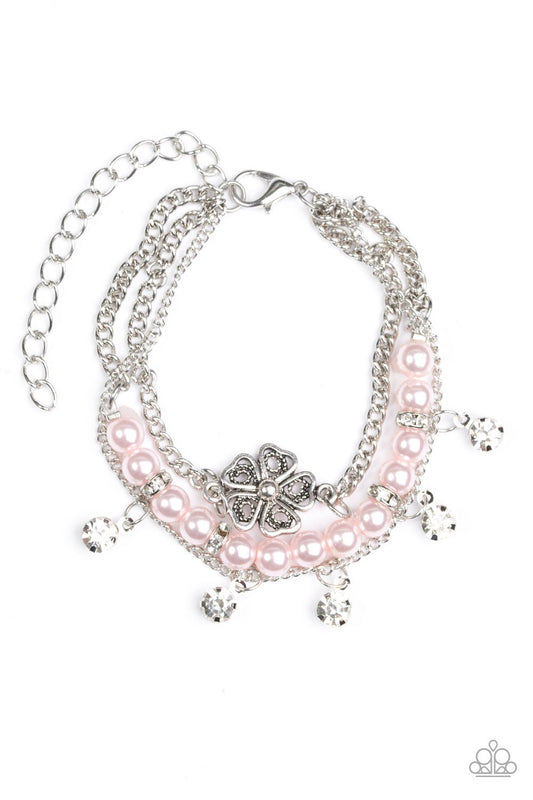 Paparazzi Bracelet ~ Petunia Party - Pink