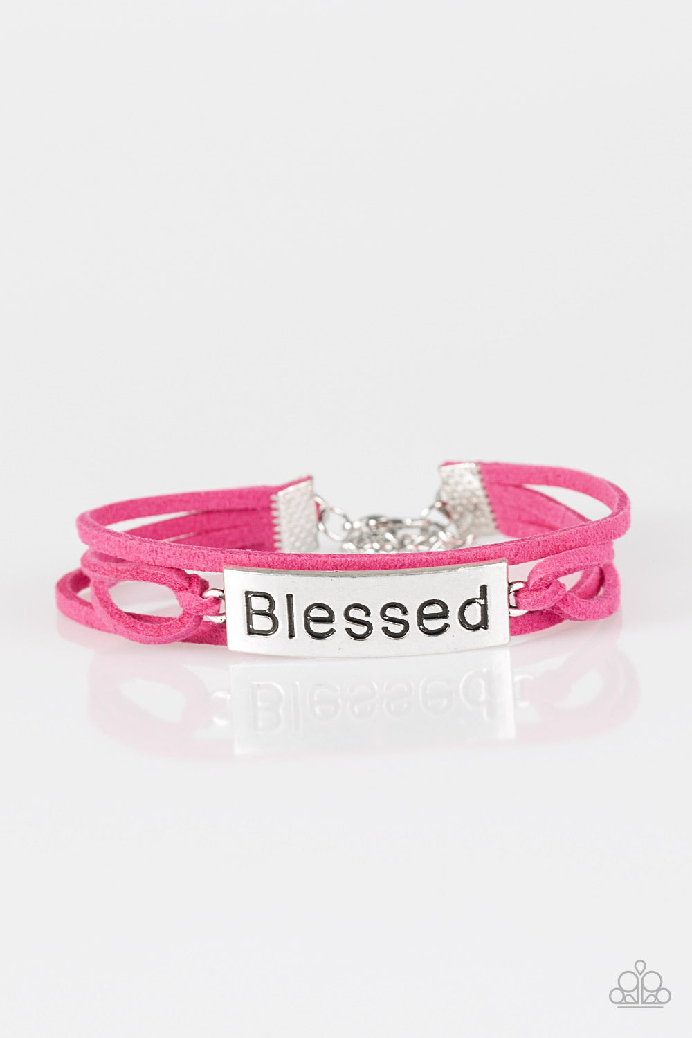 Paparazzi Bracelet ~ Feeling Blessed - Pink