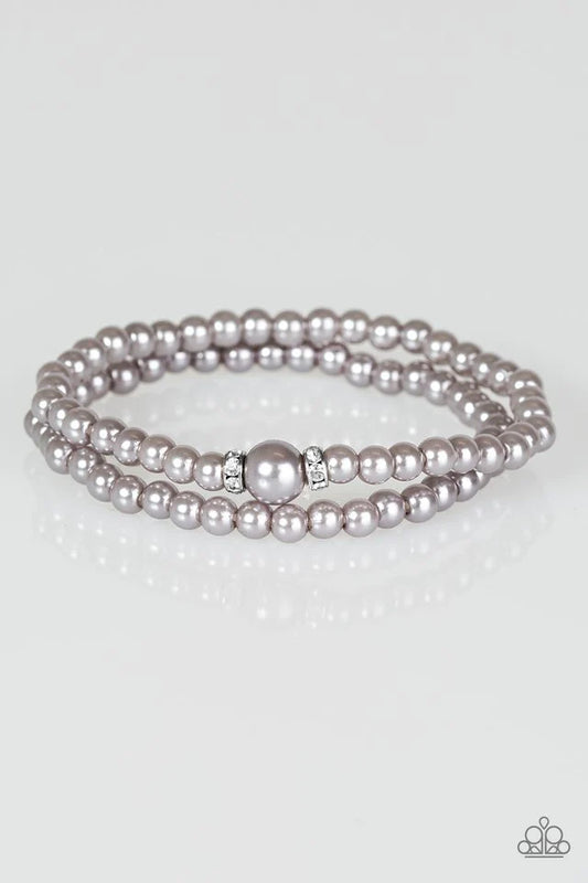 Pulsera Paparazzi ~ Cambridge Chic - Plata