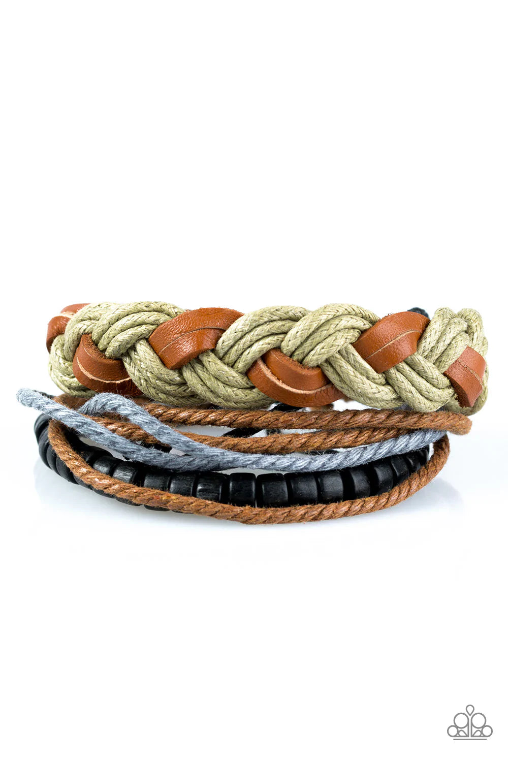 Pulsera Paparazzi ~ KNOT In My Nature - Multicolor