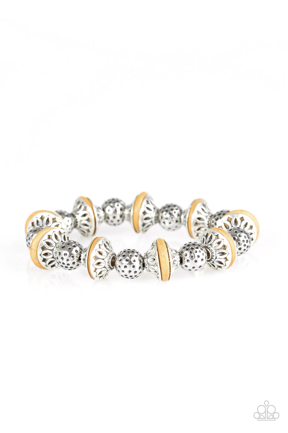 Paparazzi Bracelet ~ Eastern Enchantment - Yellow