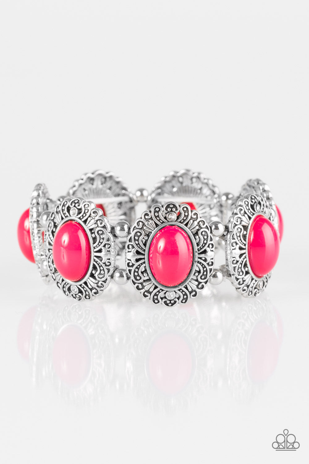 Pulsera Paparazzi ~ Ventura Vogue - Rosa