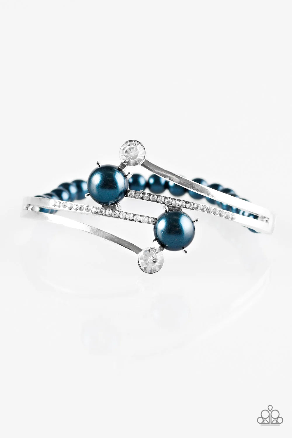 Paparazzi Bracelet ~ Can Only Go UPSCALE - Blue