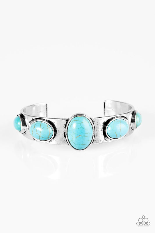 Paparazzi Bracelet ~ Laws Of Nature - Blue