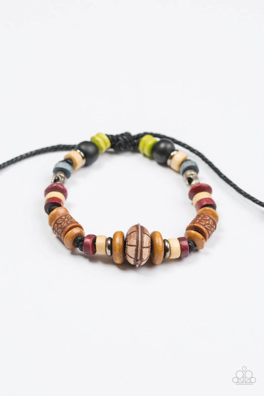 Pulsera Paparazzi ~ Bora Breeze - Multicolor