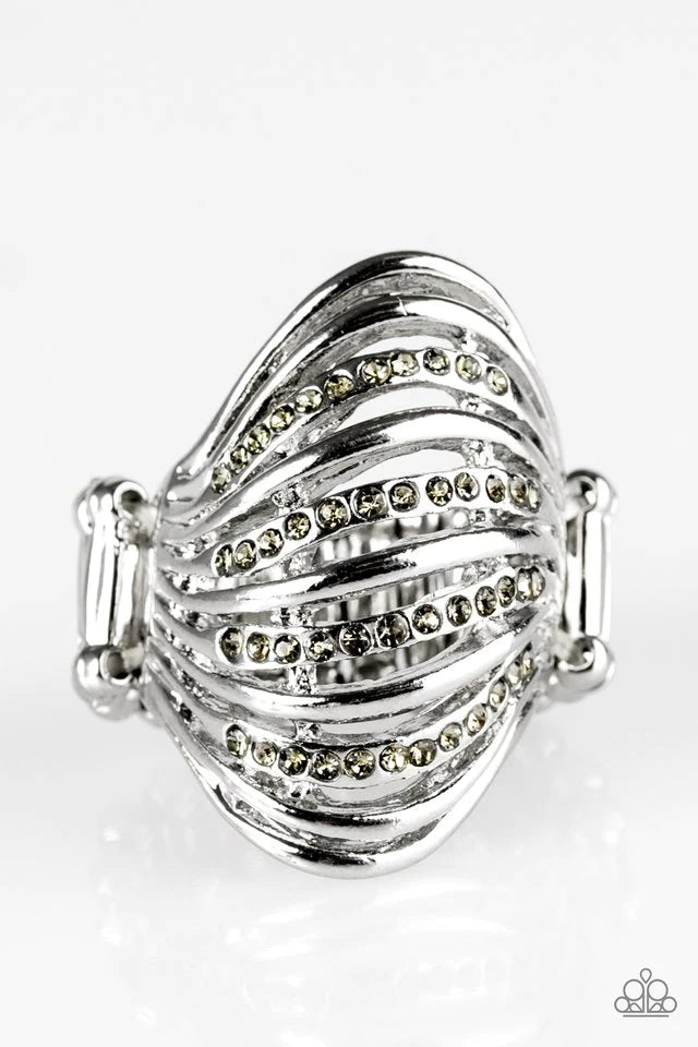 Paparazzi Ring ~ Ride The Waves - Silver