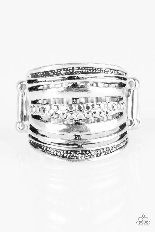 Anillo Paparazzi ~ Paramount Shimmer - Plata