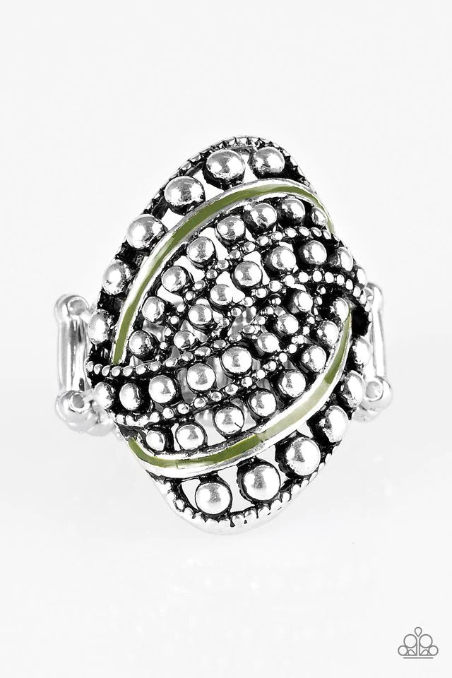 Paparazzi Ring ~ Battle Ready - Green