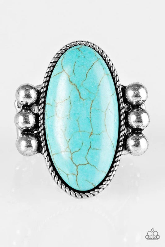 Paparazzi Ring ~ Skipping SANDSTONES - Blue