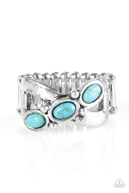 Paparazzi Ring ~ Endless Deserts - Blue