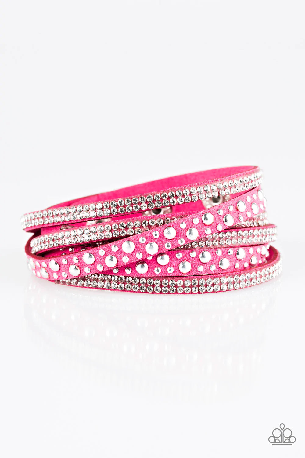 Pulsera Paparazzi ~ Brillo limitado - Rosa