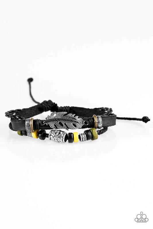 Paparazzi Bracelet ~ The Wild Is Waiting - Yellow