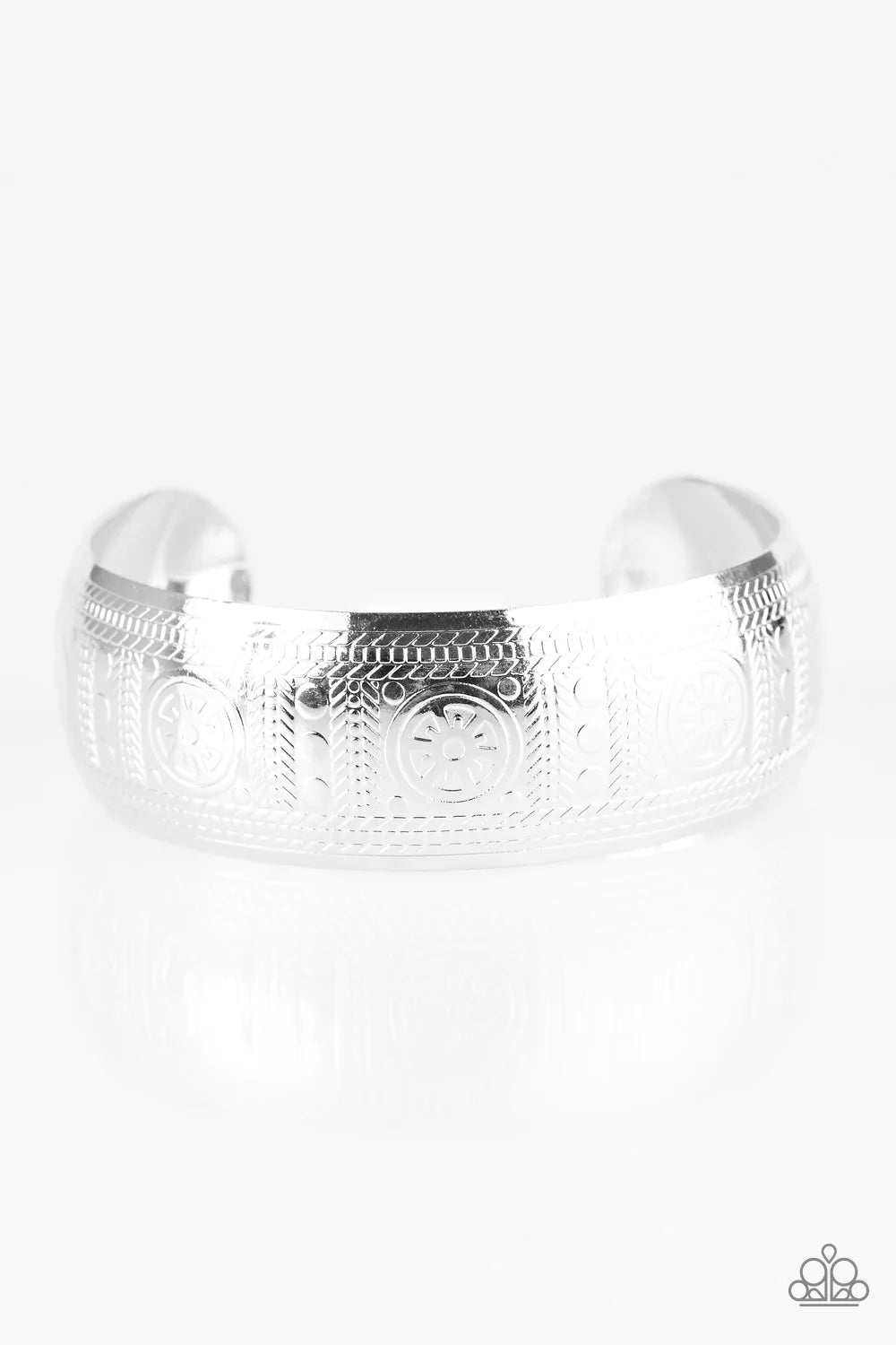 Pulsera Paparazzi ~ Deja que tu luz brille - Plata