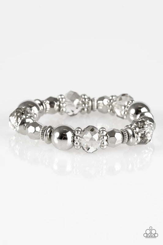 Paparazzi Bracelet ~ Duchess Of Cambridge - Silver