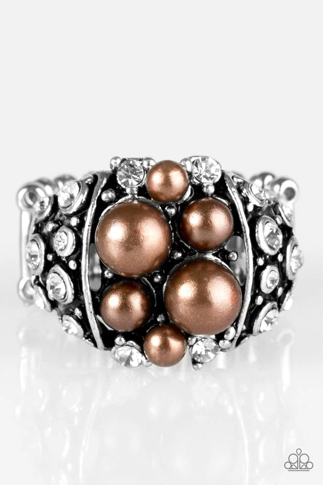 Paparazzi Ring ~ More Power To You! - Brown