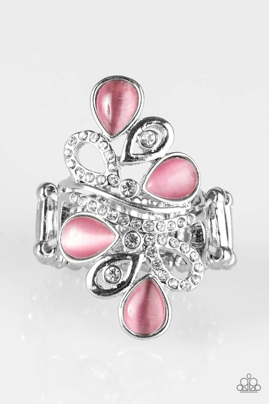 Paparazzi Ring ~ MOONBEAMING With Pride - Pink