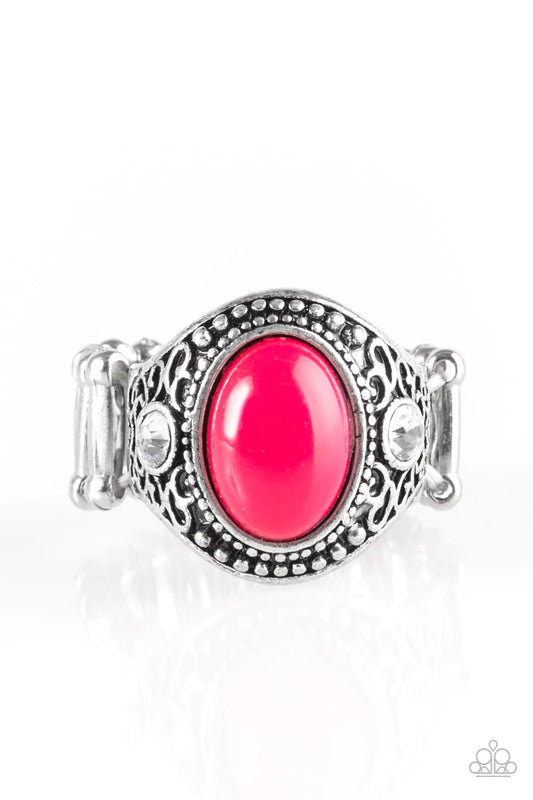 Anillo Paparazzi ~ Bellamente Bali - Rosa