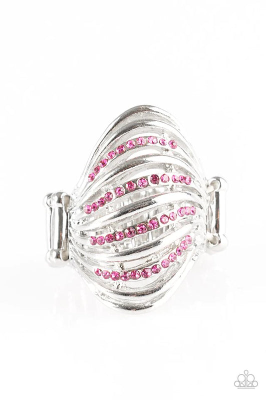 Anillo Paparazzi ~ Ride The Waves - Rosa