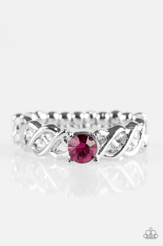 Paparazzi Ring ~ CACHE Out - Pink