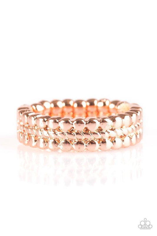 Paparazzi Ring ~ Tres Chic - Copper