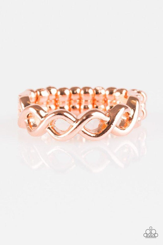 Paparazzi Ring ~ Follow Your GLEAMS - Copper