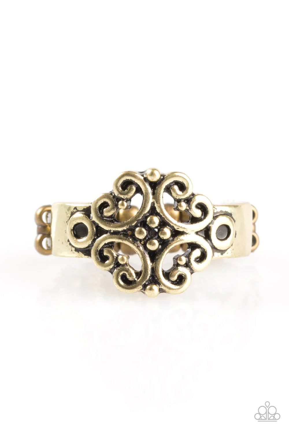 Paparazzi Ring ~ Timelessly Entrancing - Brass