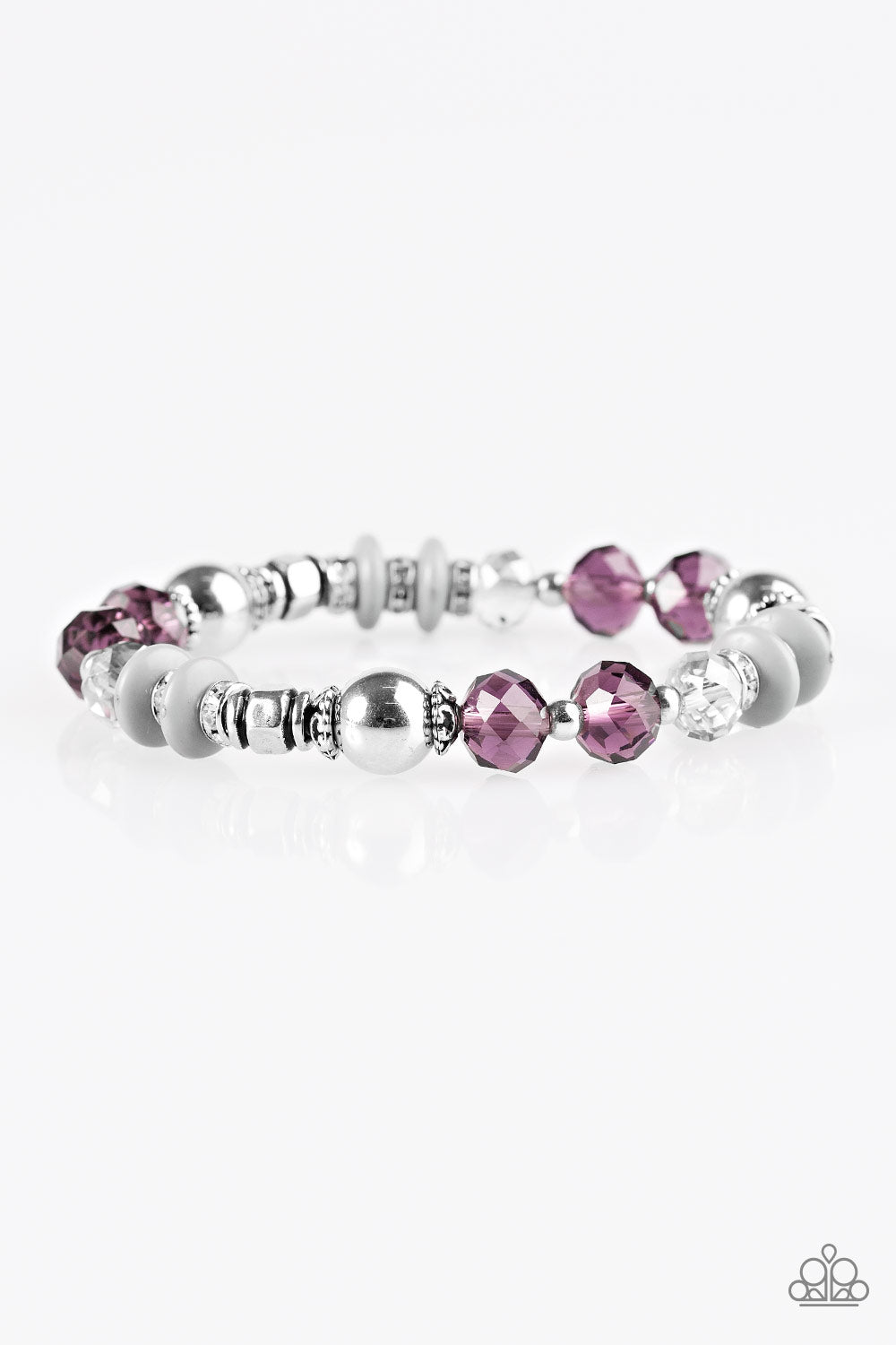 Paparazzi Bracelet ~ Royal Riviera - Purple