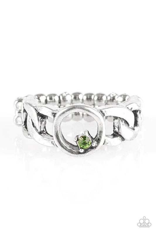 Paparazzi Ring ~ Rogue Sparkle - Green