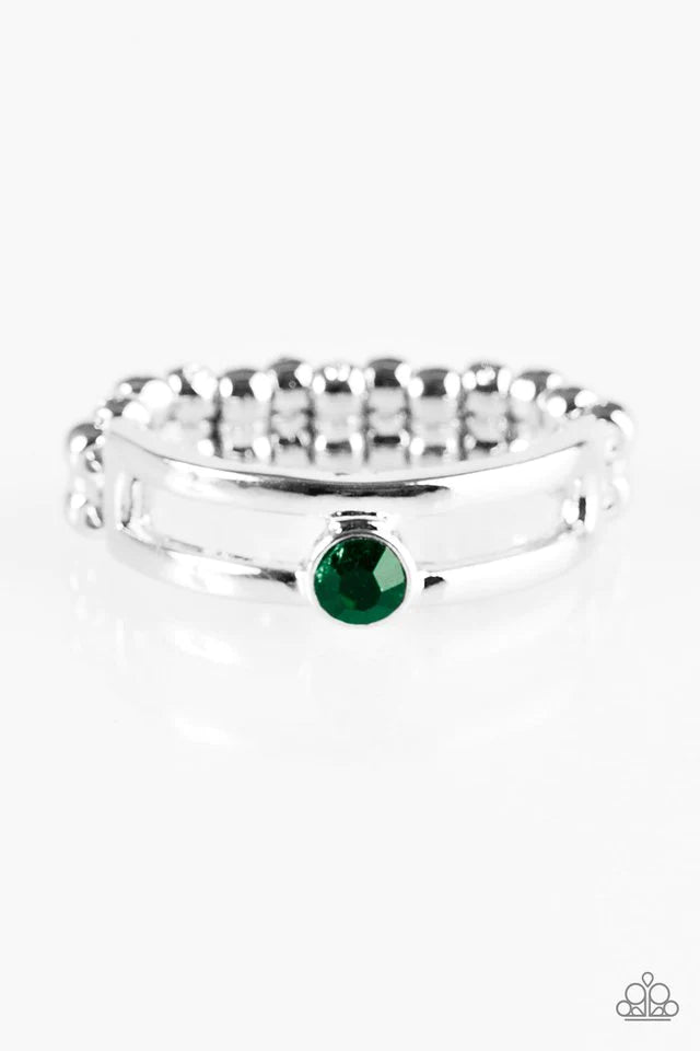 Anillo Paparazzi ~ Lidera la línea - Verde