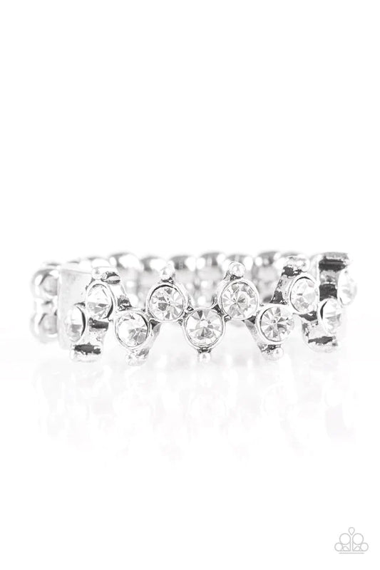 Paparazzi Ring ~ Shine Like The Stars - White