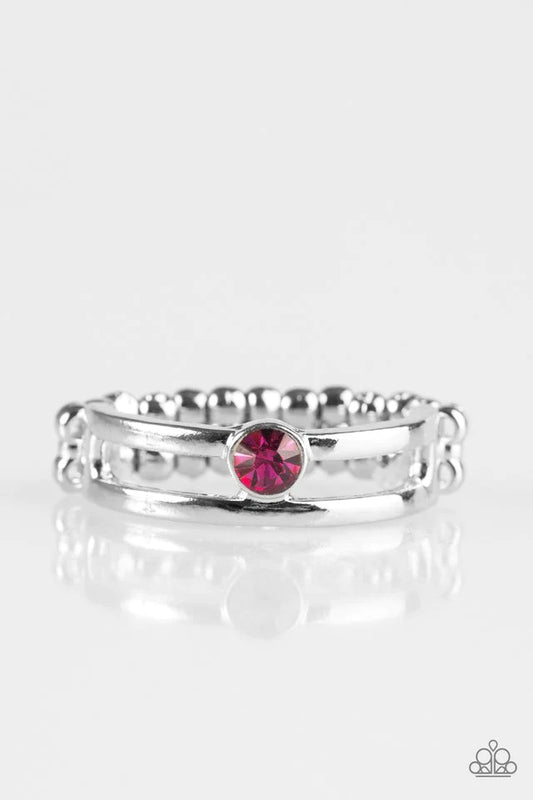 Paparazzi Ring ~ Lead The Line - Pink