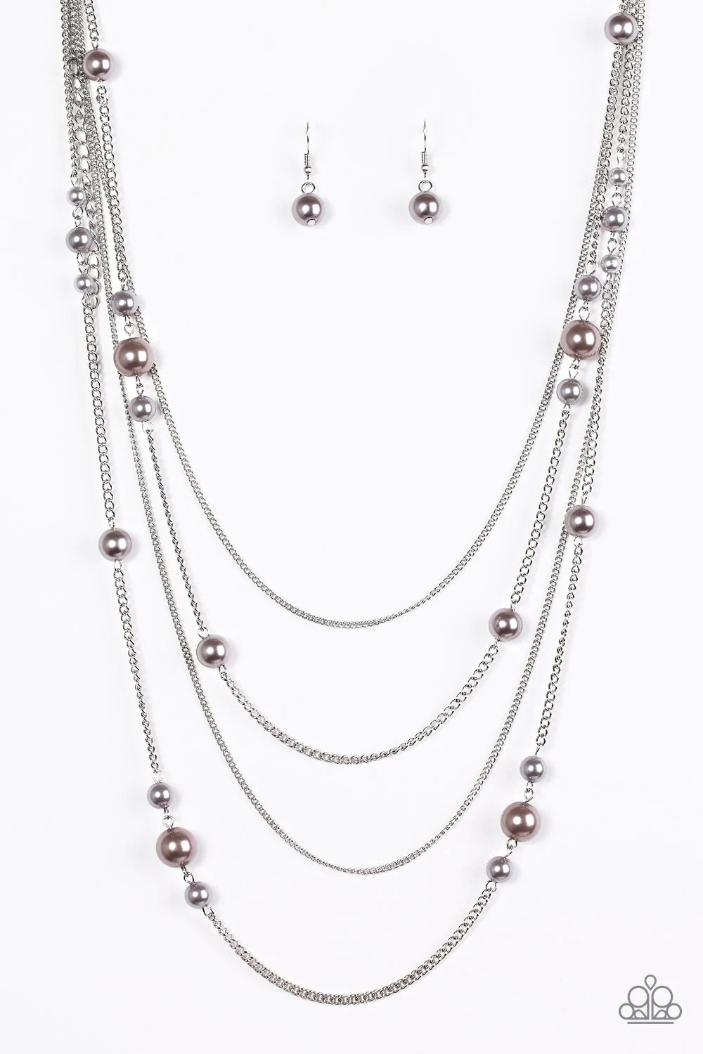 Paparazzi Necklace ~ Classical Refinement - Silver