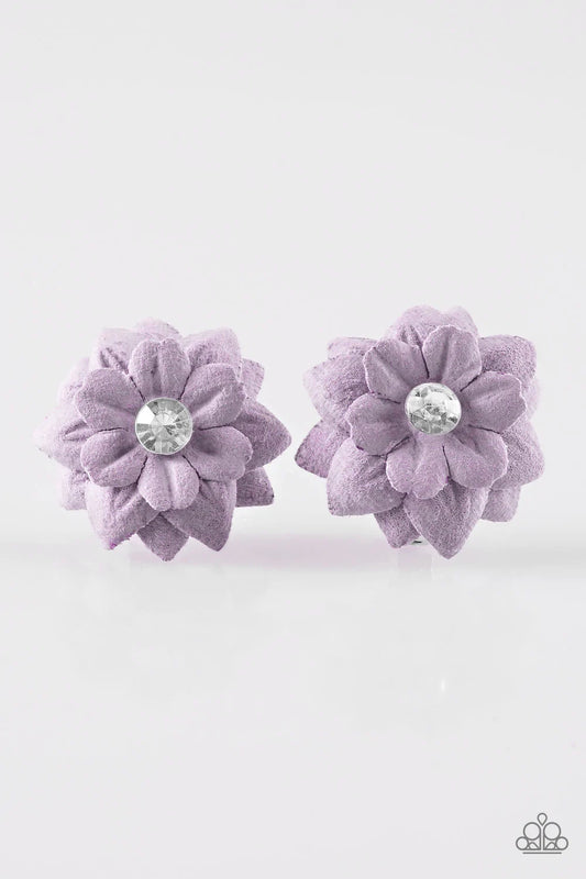 Paparazzi Hair Accessories ~ Dreaming About Daisies - Purple