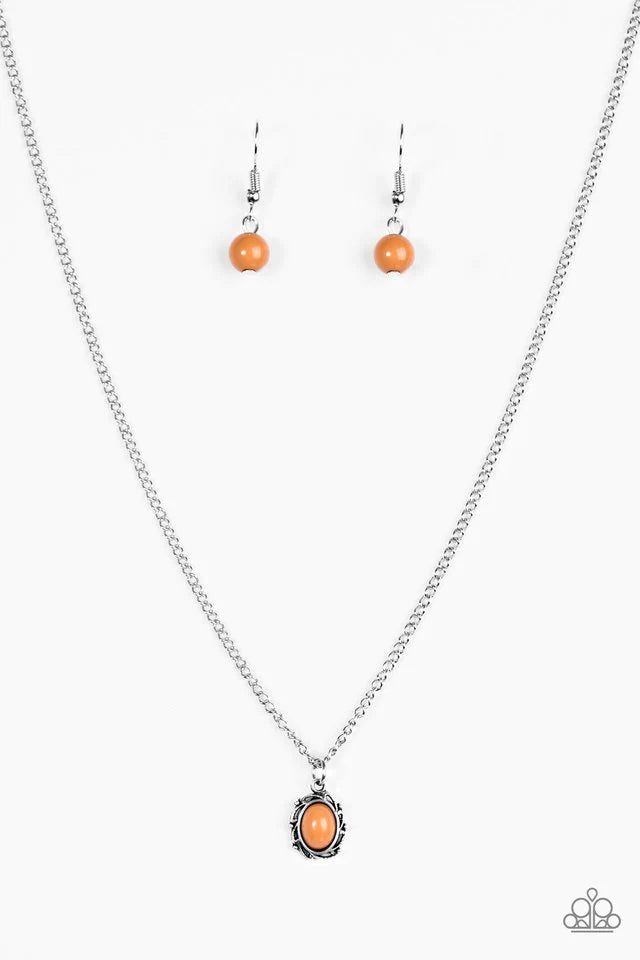 Paparazzi Necklace ~ Season To Cherish - Brown