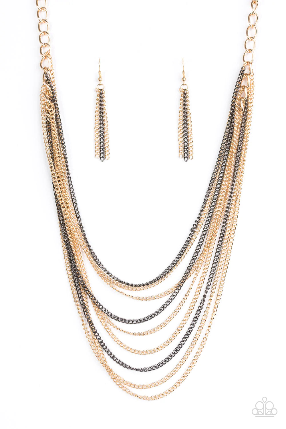 Paparazzi Necklace ~ We Gonna Slay - Gold