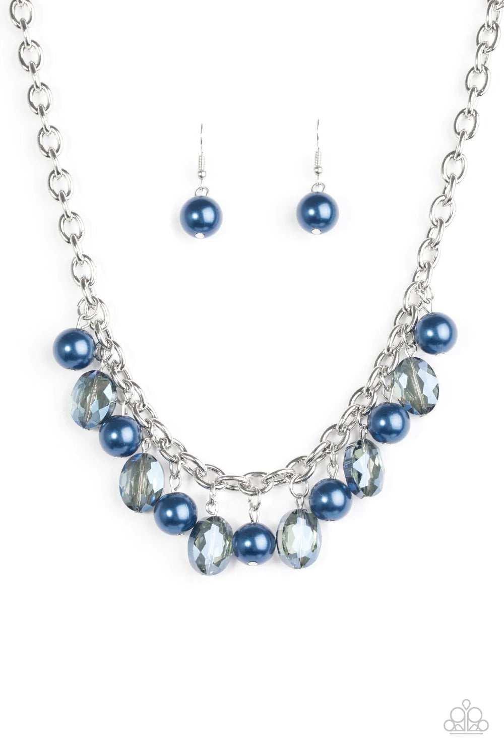 Paparazzi Necklace ~ Celebrity Status - Blue