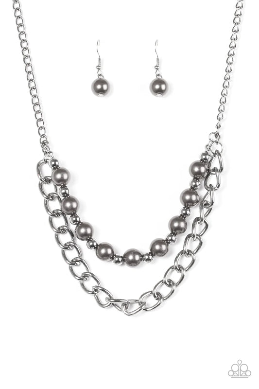 Paparazzi Necklace ~ Glam and Grind - Black